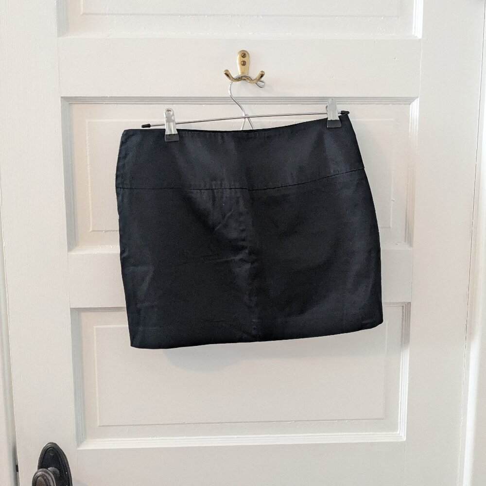 Express black mini skirt